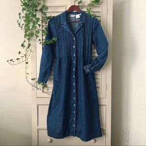 90s denim dress
